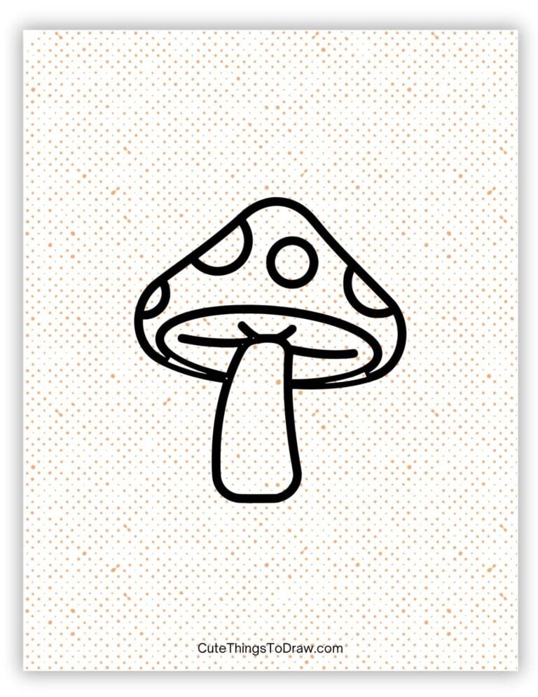 Cute Mushroom Drawing Ideas Cute Things to Draw
