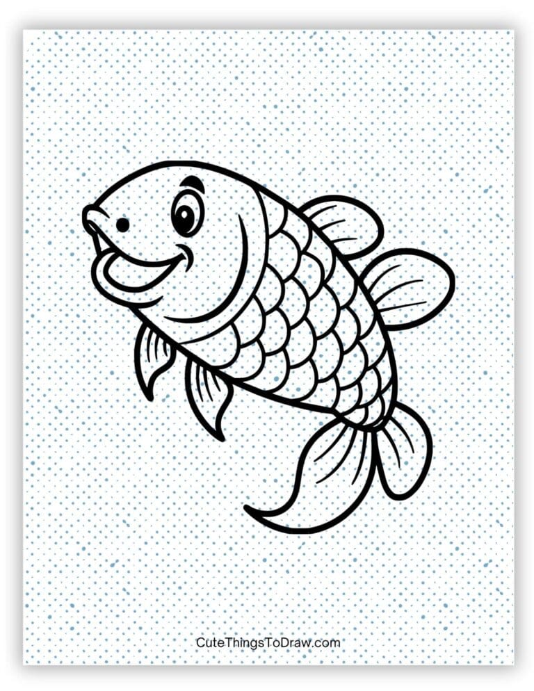 Silly Fish Drawing Ideas - Cute Things to Draw