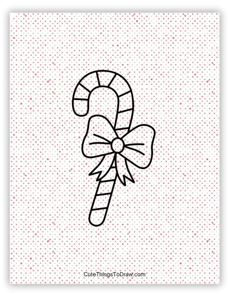Cute Candy Cane Drawing Ideas Cute Things to Draw