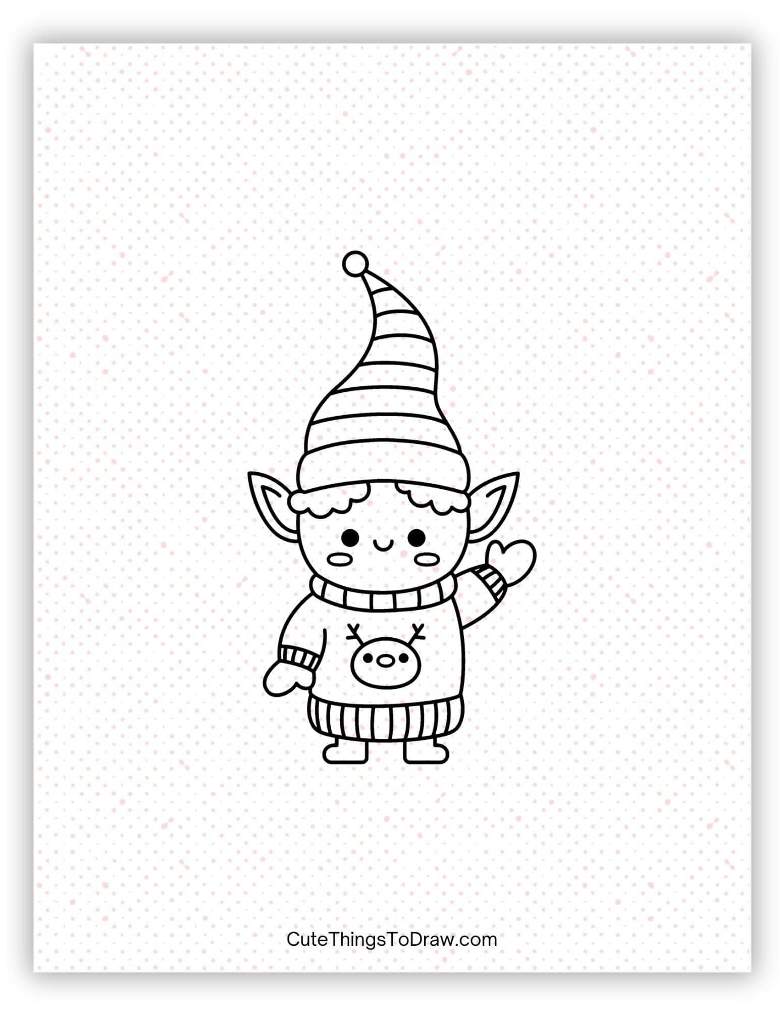 cute-elf-drawing-ideas-cute-things-to-draw