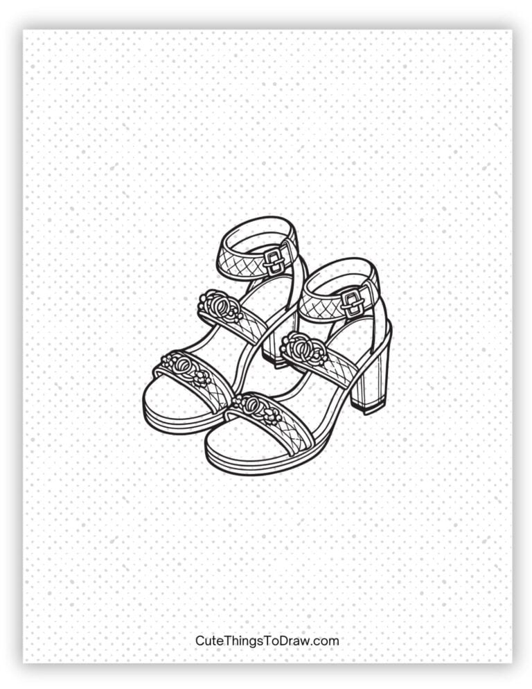 37 Cute Shoe Drawing Ideas Cute Things to Draw
