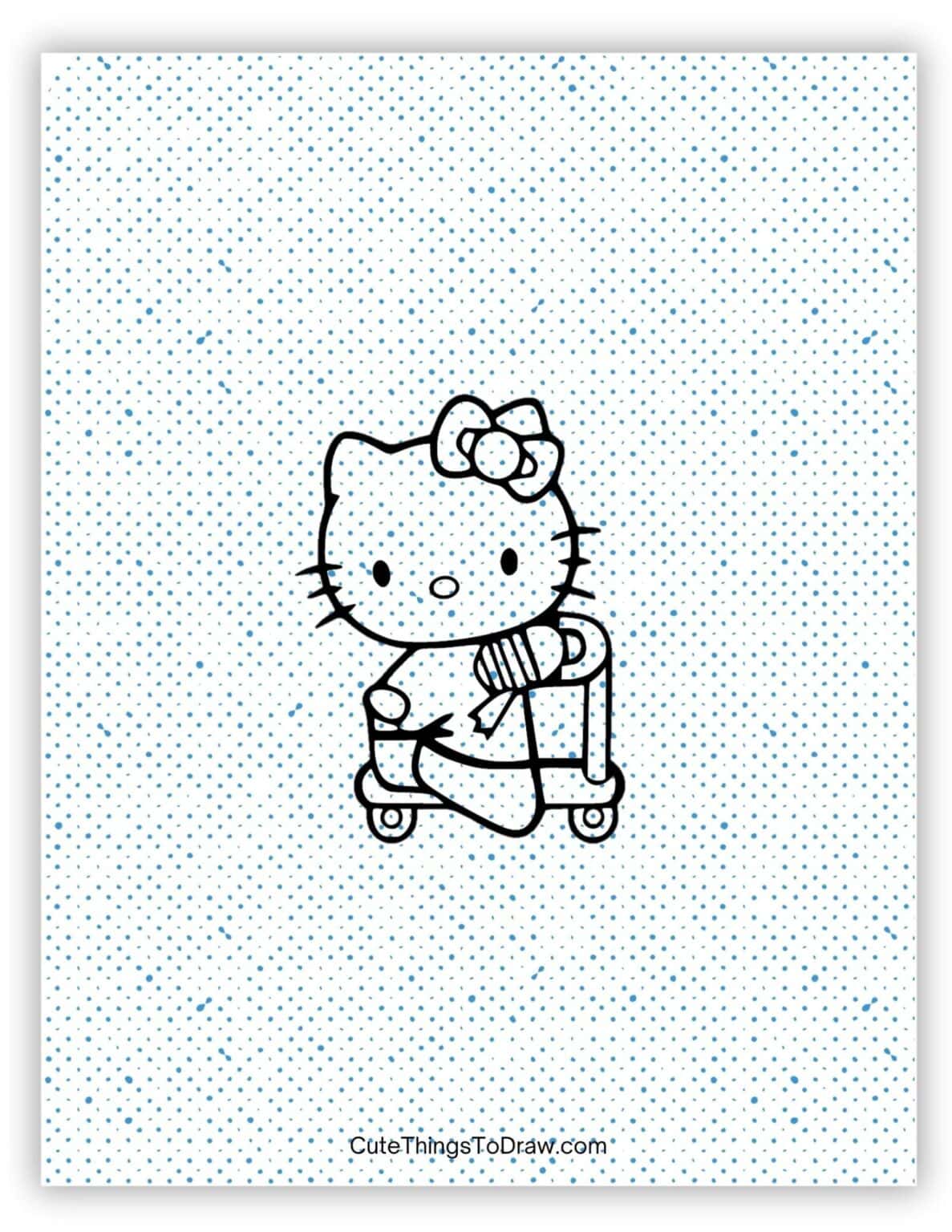 51 Cute Hello Kitty Drawing Ideas - Cute Things to Draw