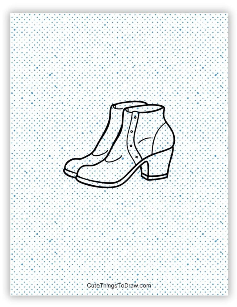 37 Cute Shoe Drawing Ideas Cute Things to Draw