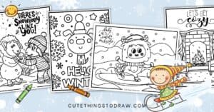 Cute Kuromi Coloring Pages (Free PDF Printables) - Cute Things to Draw