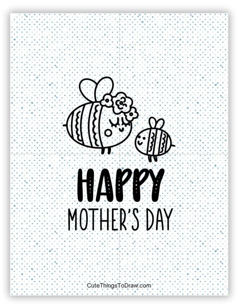 33 Cute Mother's Day Drawing Ideas - Cute Things to Draw