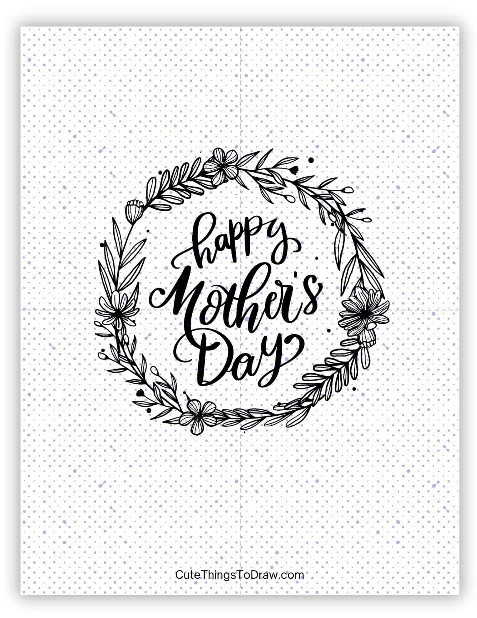 33 Cute Mother's Day Drawing Ideas - Cute Things to Draw