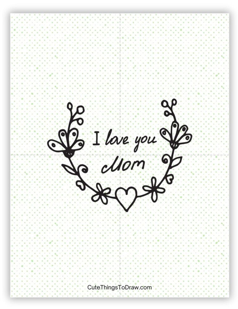 33 Cute Mother's Day Drawing Ideas - Cute Things to Draw