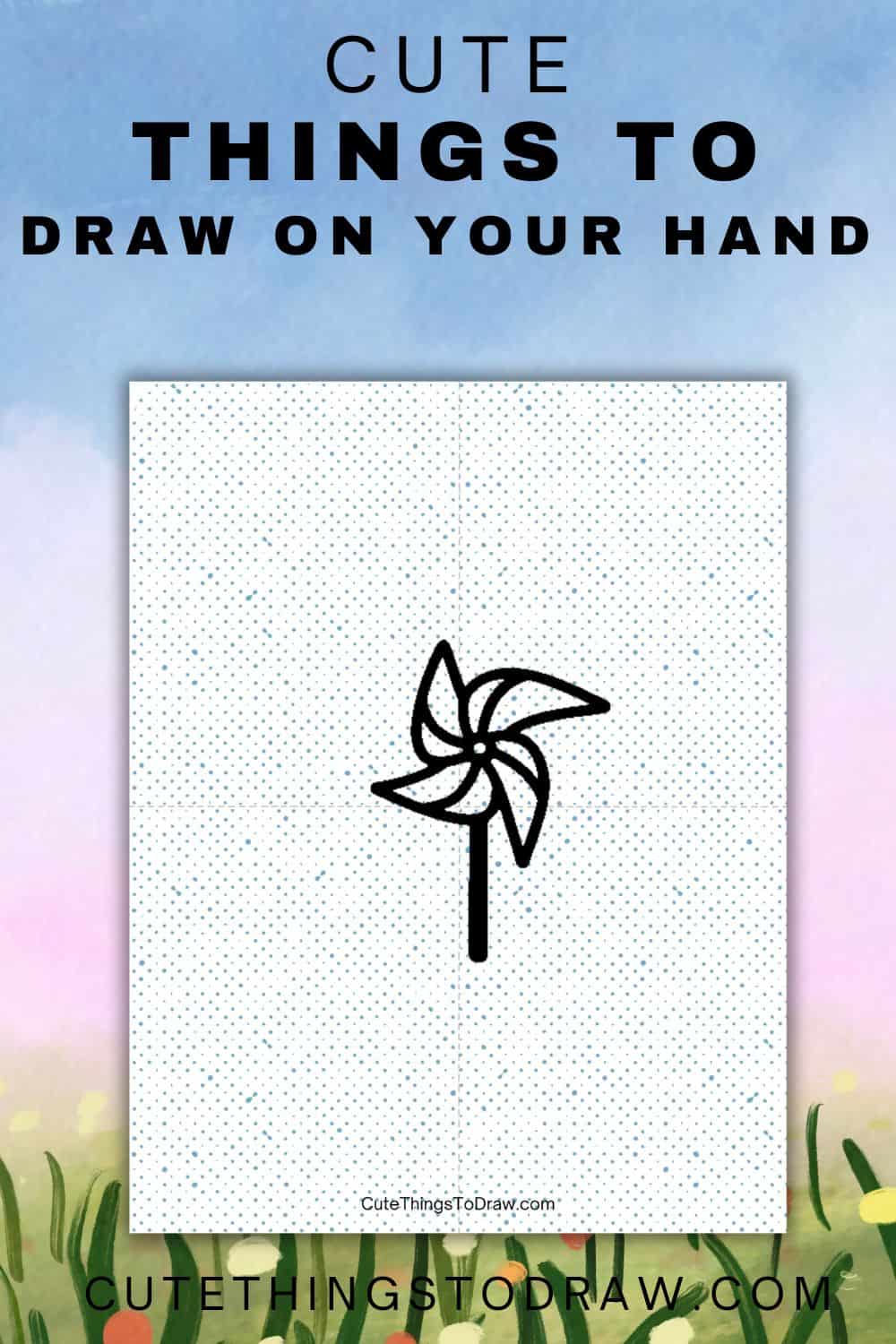74 Cute Things to Draw on Your Hand - Cute Things to Draw